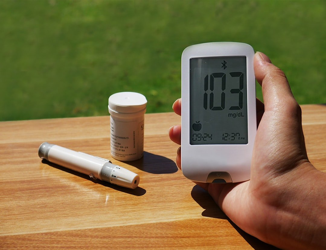 Photo Blood glucose monitor